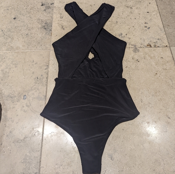 PLT Black criss cross Bodysuit - Picture 8 of 8
